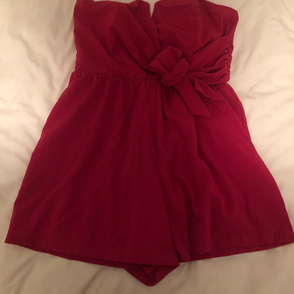 Pink romper